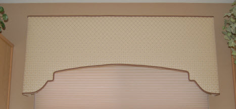 Cornice Board custom window covering
